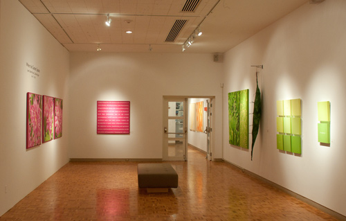 Installation shot of the 'When the Garden Speaks' exhibition at WKP Kennedy Gallery